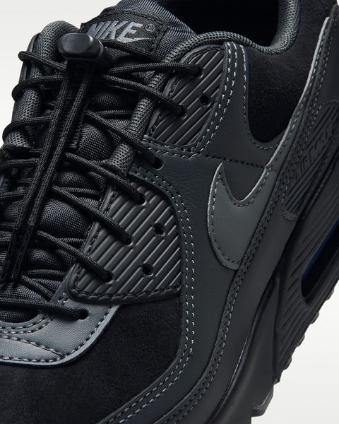 Оригинальные мужские кроссовки Nike Air Max 90 "Black/Anthracite/Dark Smoke Grey" (IV4695-001) IV4695-001 фото