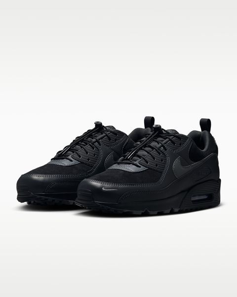Оригинальные мужские кроссовки Nike Air Max 90 "Black/Anthracite/Dark Smoke Grey" (IV4695-001) IV4695-001 фото