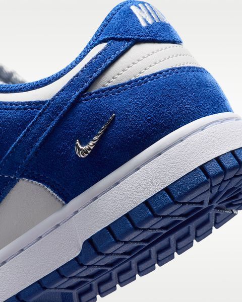 Оригинальные кроссовки Nike Dunk Low Suede "Old Royal/Photon Dust/White" (IO4244-400) IO4244-400 фото