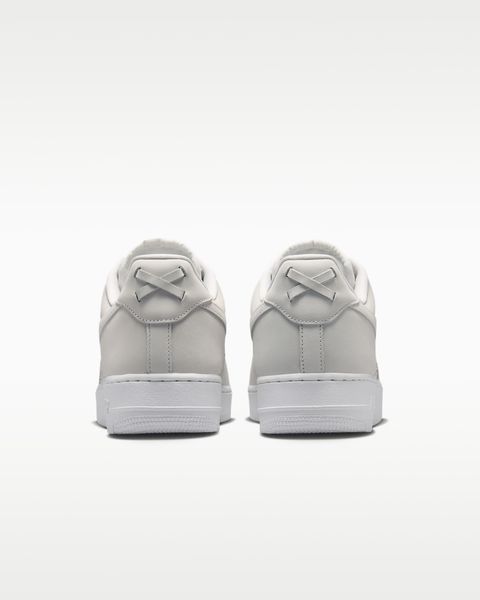 Оригінальні чоловічі кросівки Nike Air Force 1 Low Retro Premium "Summit White/Team Red/Metallic Silver" (IM5755-101) IM5755-101 фото