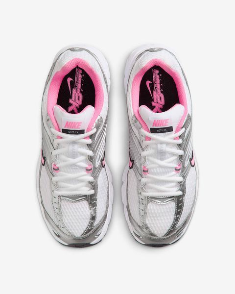 Оригінальні кросівки Nike Air Max Moto 2K "White/Metallic Silver/Black/Pink Spell" (HQ2056-101) HQ2056-101 фото