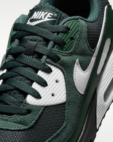 Оригинальные мужские кроссовки Nike Air Max 90 "Black Spruce/Vintage Green/Fir/Summit White" (IX4089-317) IX4089-317 фото