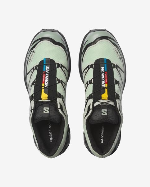 Оригинальные кроссовки Salomon XT-6 Gore-Tex "Sea Foam / Green Milieu / Black"(L49306800) L49306800 фото