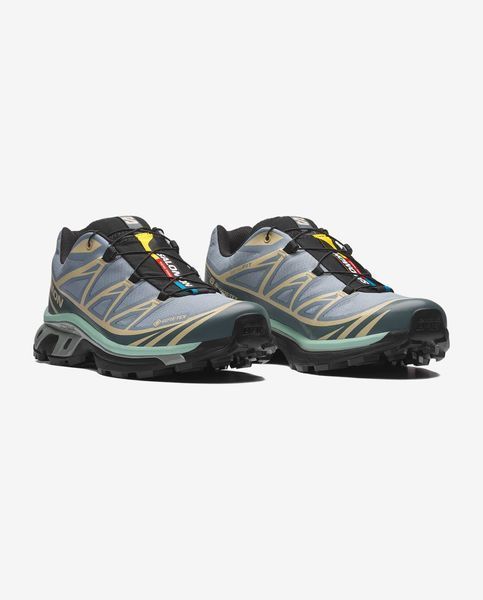Оригинальные кроссовки Salomon XT-6 Gore-Tex "Tradewinds / Stormy Weather / Bog"(L49214800) L49214800 фото