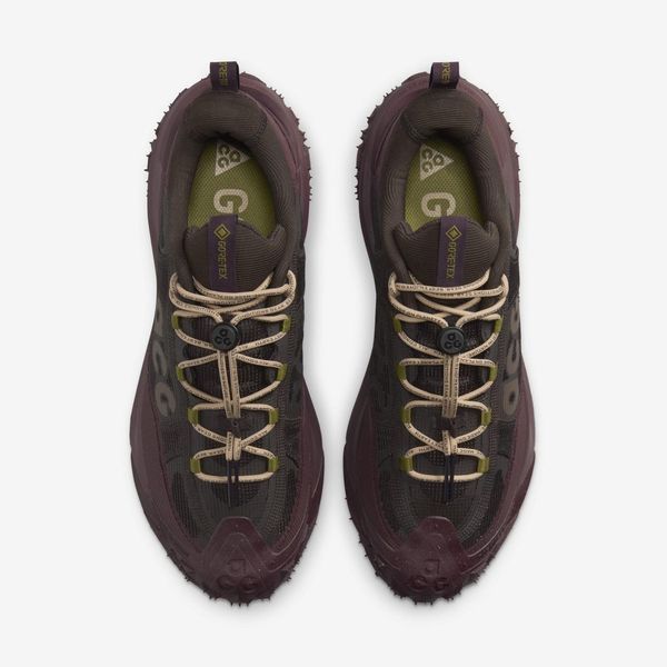 Оригінальні чоловічі кросівки Nike ACG Mountainfly Low 2 Gore-tex "Velvet Brown/Burgundy Crush" (HF6245-200) HF6245-200 фото