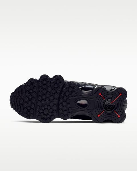 Оригинальные женские кроссовки Nike Shox TL "Black/Metallic Hematite/Max Orange" (AR3566-002) AR3566-002 фото