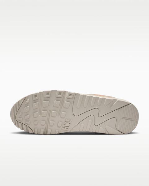 Оригинальные мужские кроссовки Nike Air Max 90 Premium "Phantom/Cream II/Safety Orange/Light Orewood Brown" (IM5759-001) IM5759-001 фото