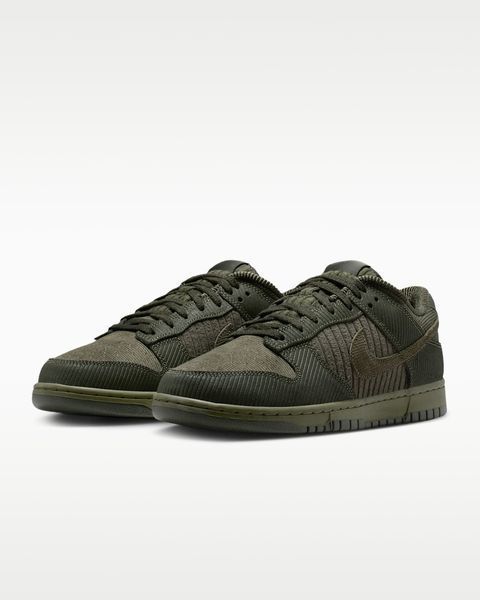 Оригинальные мужские кроссовки Nike Dunk Low Retro Premium "Cargo Khaki/Medium Olive/Sequoia" (IB7746-300) IB7746-300 фото