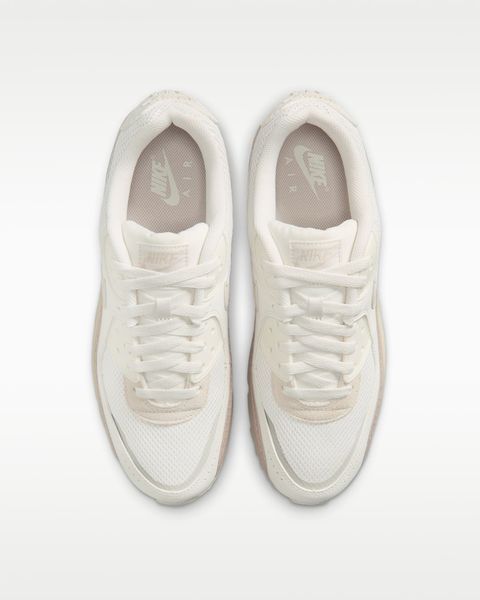 Оригинальные мужские кроссовки Nike Air Max 90 Premium "Phantom/Cream II/Safety Orange/Light Orewood Brown" (IM5759-001) IM5759-001 фото