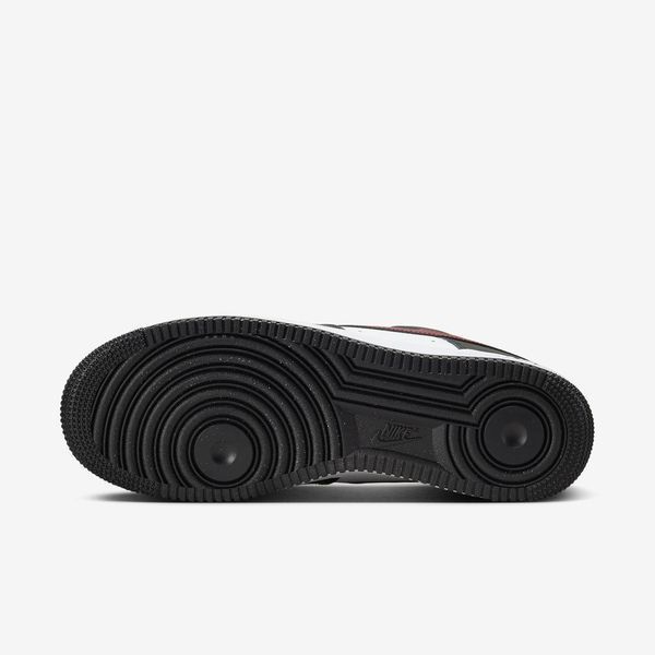 Оригінальні чоловічі кросівки Nike Air Force 1 '07 "Black / Dark Team Red - Summit White" (FZ4615-001) FZ4615-001 фото