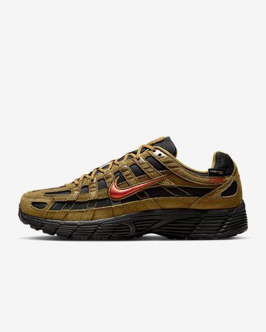 Оригінальні чоловічі кросівки Nike P-6000 Premium CORDURA "Olive Flak/Black/Quantum Moss/Picante Red" (IH0946-300) IH0946-300 фото