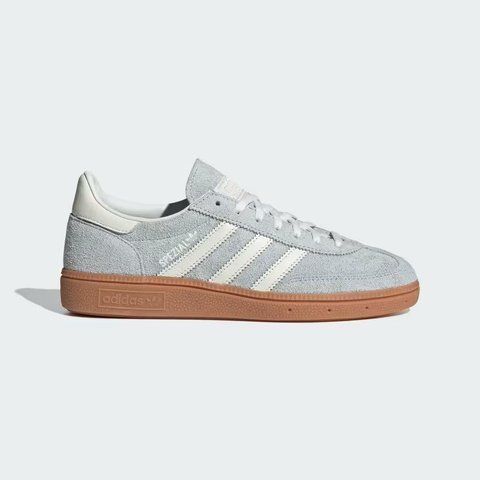 Оригінальні жіночі кросівки adidas Handball Spezial "Wonder Silver / Off White / Gum" (IF6491) IF6491 фото