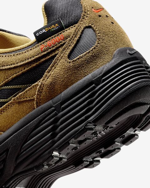 Оригинальные мужские кроссовки Nike P-6000 Premium CORDURA "Olive Flak/Black/Quantum Moss/Picante Red" (IH0946-300) IH0946-300 фото