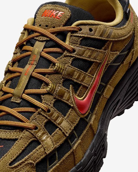 Оригинальные мужские кроссовки Nike P-6000 Premium CORDURA "Olive Flak/Black/Quantum Moss/Picante Red" (IH0946-300) IH0946-300 фото