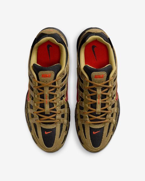 Оригинальные мужские кроссовки Nike P-6000 Premium CORDURA "Olive Flak/Black/Quantum Moss/Picante Red" (IH0946-300) IH0946-300 фото