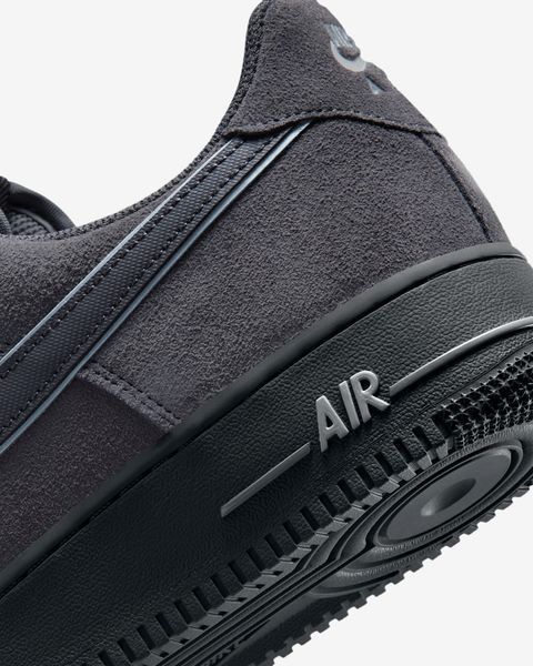 Оригинальные мужские кроссовки Nike Air Force 1 '07 LV8 "Anthracite/Cool Grey" (IQ0292-060) IQ0292-060 фото