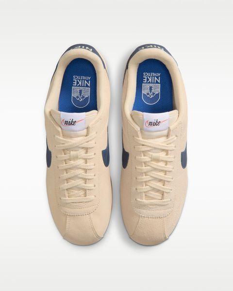 Оригінальні кросівки Nike Cortez "Beach/Sail/Gum Light Brown/Midnight Navy" (IB1857-202) IB1857-202 фото