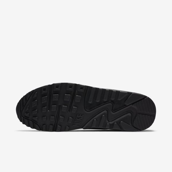 Оригінальні чоловічі кросівки Nike Air Max 90 Leather "Triple Black" (CZ5594-001) CZ5594-001 фото