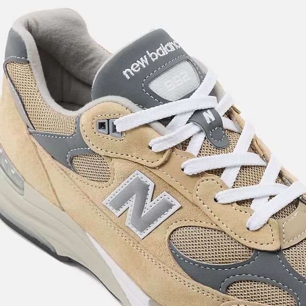 Оригинальные кроссовки New Balance 992 Made in USA "Incense / White / Grey" (U992TA) U992TA фото