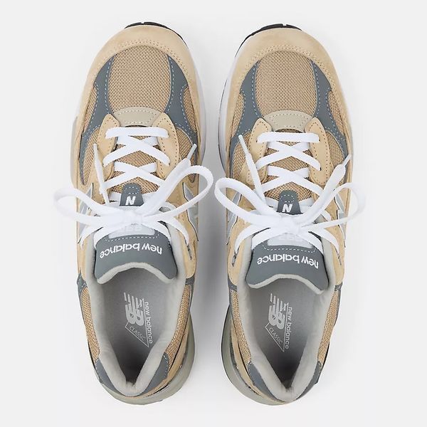 Оригинальные кроссовки New Balance 992 Made in USA "Incense / White / Grey" (U992TA) U992TA фото