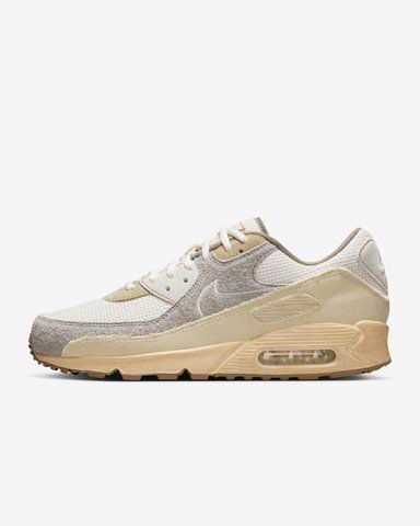 Оригинальные мужские кроссовки Nike Air Max 90 Premium "Muslin/Pale Ivory/College Grey/Sail" (IM6773-104) IM6773-104 фото