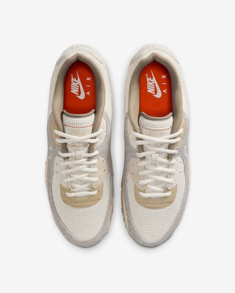 Оригинальные мужские кроссовки Nike Air Max 90 Premium "Muslin/Pale Ivory/College Grey/Sail" (IM6773-104) IM6773-104 фото