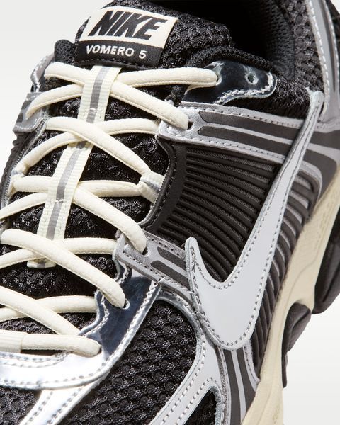 Оригинальные кроссовки Nike Zoom Vomero 5 "Black / Metallic Silver / Coconut Milk / Chrome" (IM3486-003) IM3486-003 фото