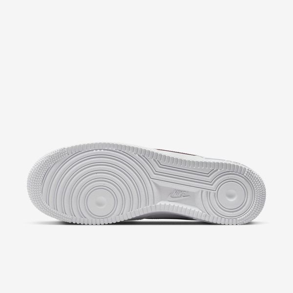 Оригинальные мужские кроссовки Nike Air Force 1 '07 "White / Picante Red / Wolf Grey" (FD0654-100) FD0654-100 фото