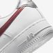 Оригинальные мужские кроссовки Nike Air Force 1 '07 "White / Picante Red / Wolf Grey" (FD0654-100) FD0654-100 фото 6