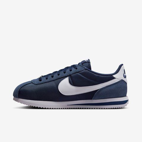 Оригінальні чоловічі кросівки Nike Cortez Textile "Midnight Navy / White" (HF0263-400) HF0263-400 фото
