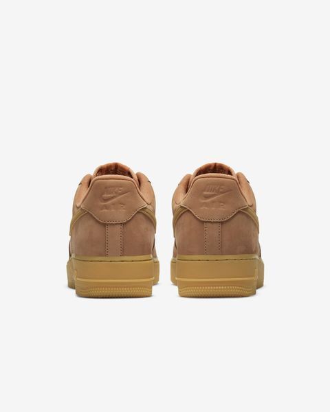 Оригінальні чоловічі кросівки Nike Air Force 1 Low '07 WB "Flax/Gum Light Brown/Black/Wheat" (CJ9179-200) CJ9179-200 фото