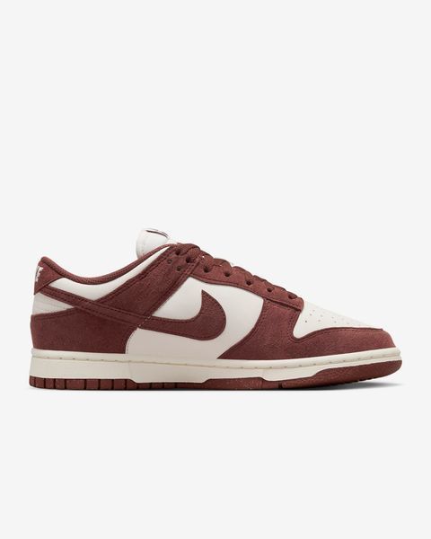 Оригінальні жіночі кросівки Nike Dunk Low "Phantom/Sail/White/Red Sepia" (HJ7673-001) HJ7673-001 фото