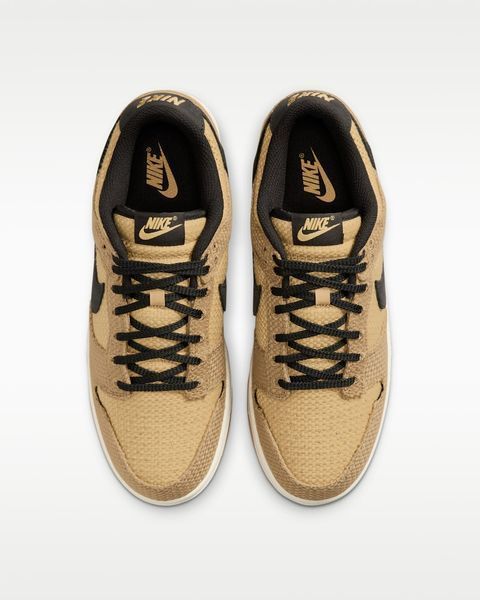 Оригінальні чоловічі кросівки Nike Dunk Low Retro SE "Filbert/Twine/Coconut Milk/Black" (II7078-201) II7078-201 фото