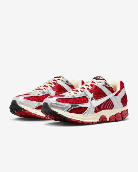 Оригінальні чоловічі кросівки Nike Zoom Vomero 5 "Gym Red/Metallic Silver/Coconut Milk/Chrome" (IM3486-600) IM3486-600 фото