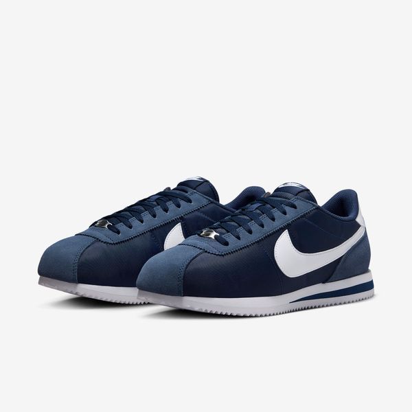 Оригинальные мужские кроссовки Nike Cortez Textile "Midnight Navy / White" (HF0263-400) HF0263-400 фото