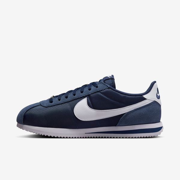 Оригинальные мужские кроссовки Nike Cortez Textile "Midnight Navy / White" (HF0263-400) HF0263-400 фото