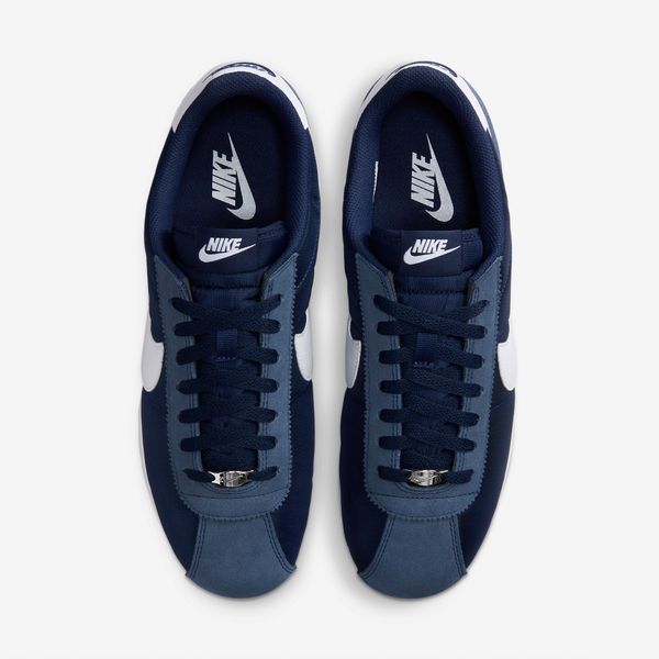 Оригинальные мужские кроссовки Nike Cortez Textile "Midnight Navy / White" (HF0263-400) HF0263-400 фото