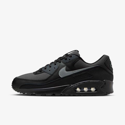 Оригінальні чоловічі кросівки Nike Air Max 90 "Black/Reflective Silver/Anthacite" (IQ0291-010) IQ0291-010 фото