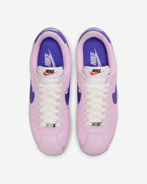 Оригинальные женские кроссовки Nike Wmns Cortez Textile "Light Arctic Pink/Sail/Paramount Blue" (DZ2795-607) DZ2795-607 фото