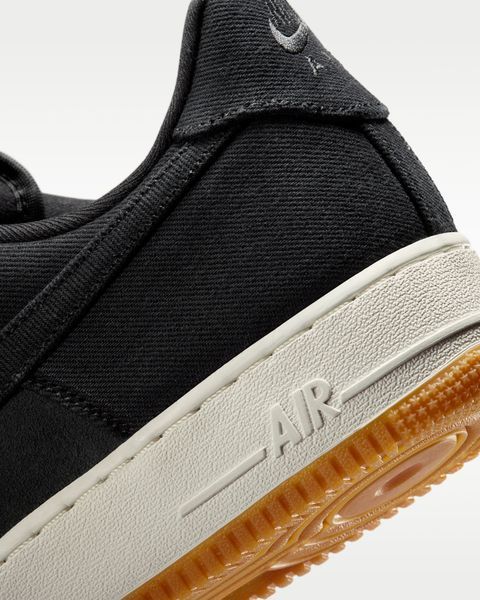 Оригінальні чоловічі кросівки Nike Air Force 1 '07 LV8 "Denim" "Black/Dark Smoke Grey/Gum" (IR0951-002) IR0951-002 фото