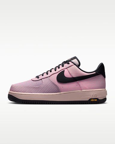 Оригинальные кроссовки Nike Air Force 1 '07 LX Vibram "Silt Red/Light Violet Ore/Speed Yellow/Black" (IH1943-600) IH1943-600 фото