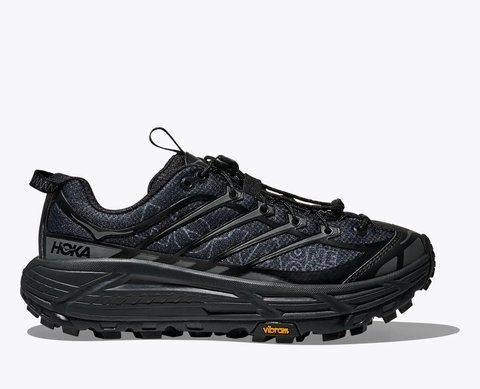 Оригинальные кроссовки Hoka Mafate Three2 "Black / Outer orbit"(1141572-B) 1141572-B фото