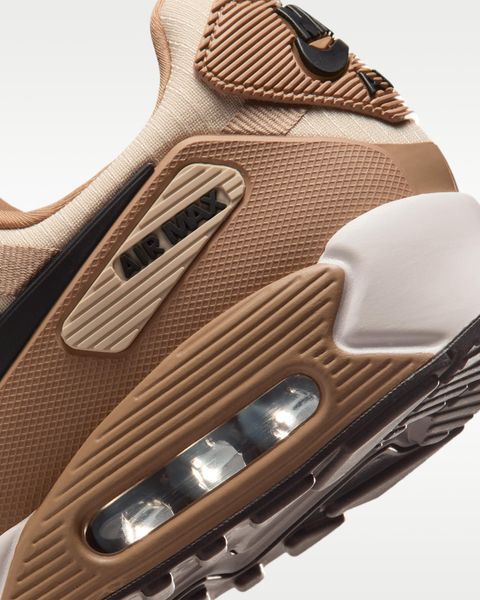 Оригінальні чоловічі кросівки Nike Air Max 90 Drift "Parachute Beige / Black / Summit White / Light Khaki" (IO1908-297) IO1908-297 фото