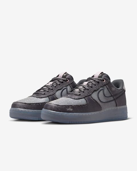 Оригінальні чоловічі кросівки Nike Air Force 1 '07 "Anthracite/Iron Grey/Light Violet Ore" (IQ0614-060) IQ0614-060 фото