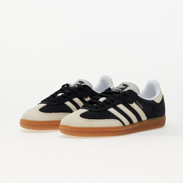 Оригінальні кросівки adidas Samba OG "Core Black/ Wonder White/ Silver Metallic" (IE5836) IE5836 фото
