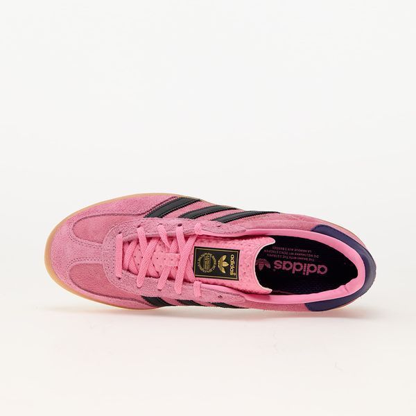 Оригинальные кроссовки adidas Gazelle Indoor "Bliss Pink/ Core Black/ Core Purple" (IE7002) IE7002 фото