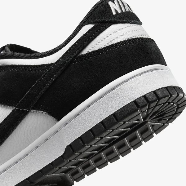 Оригінальні чоловічі кросівки Nike Dunk Low Suede Panda "Black / White" (FQ8249-100) FQ8249-100 фото