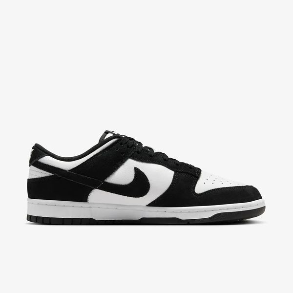 Оригінальні чоловічі кросівки Nike Dunk Low Suede Panda "Black / White" (FQ8249-100) FQ8249-100 фото