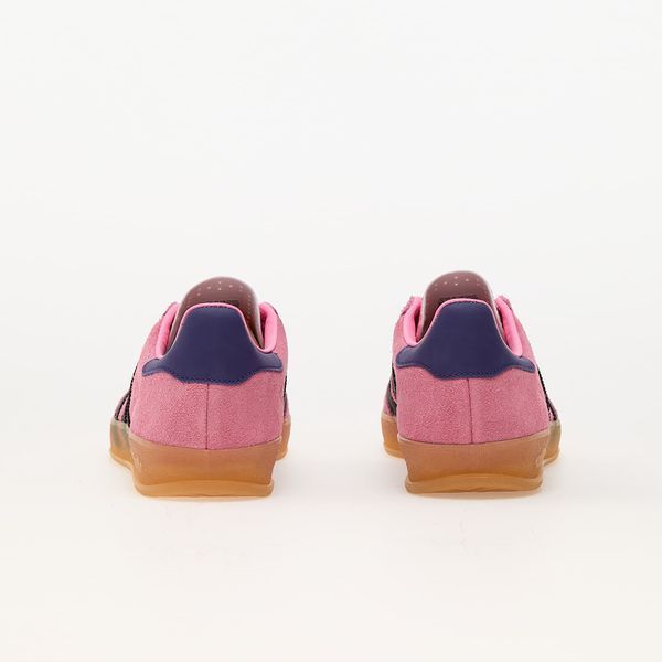 Оригинальные кроссовки adidas Gazelle Indoor "Bliss Pink/ Core Black/ Core Purple" (IE7002) IE7002 фото