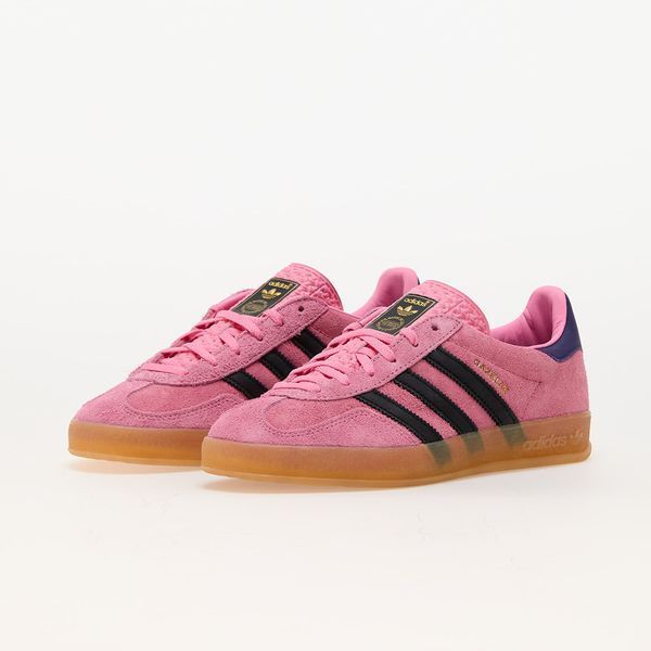 Оригинальные кроссовки adidas Gazelle Indoor "Bliss Pink/ Core Black/ Core Purple" (IE7002) IE7002 фото